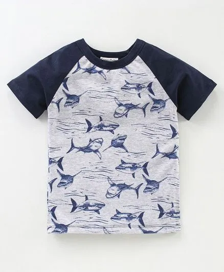 Whales Printed Tshirt