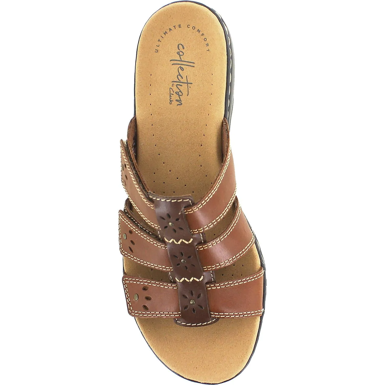 Women's Clarks Leisa Spring Brown Multi Leather