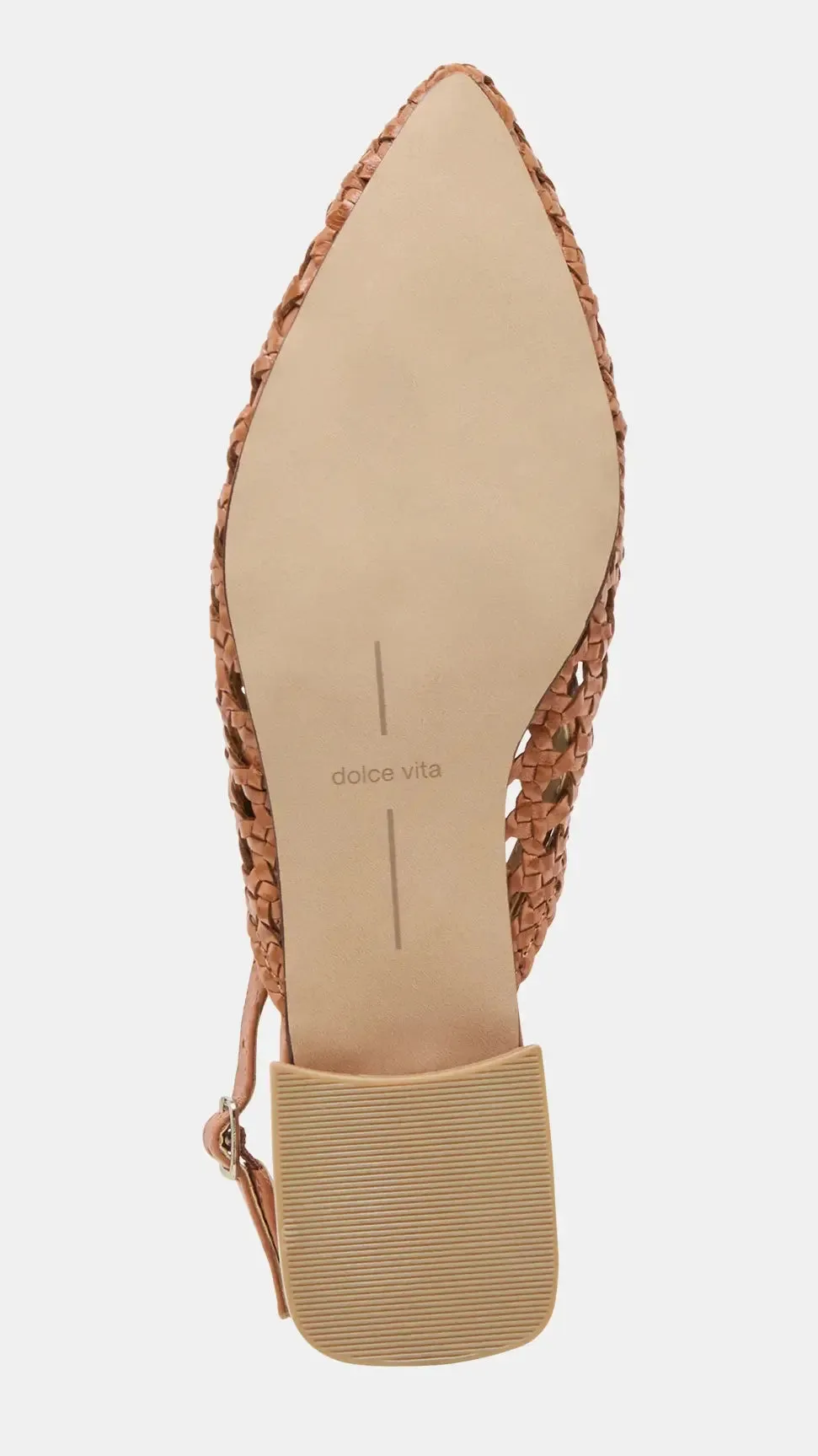 Women's Dolce Vita Birdie Slingback Mule  Woven Leather Summer Flat