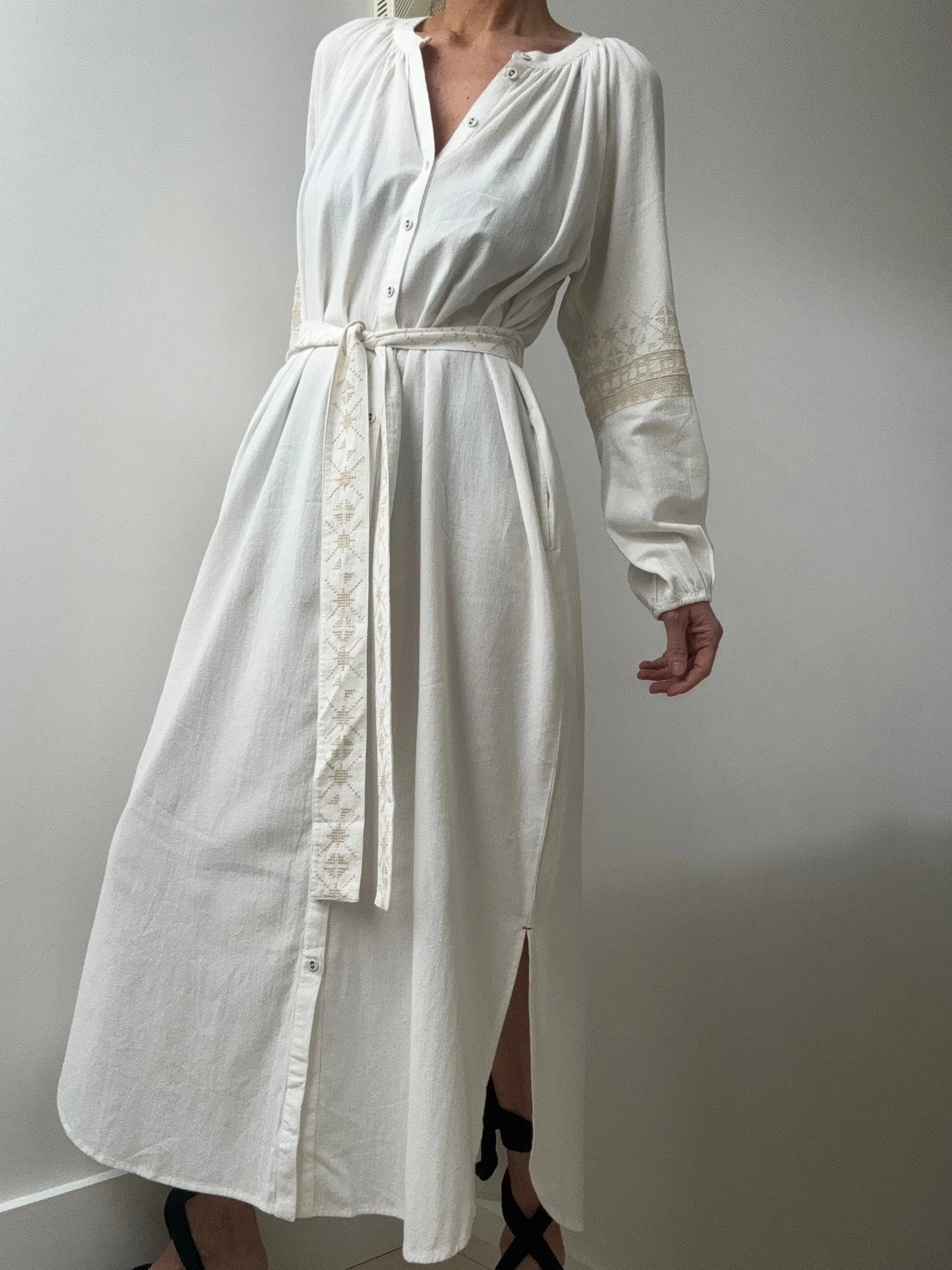 Xirena Lilou Cotton Maxi Dress White