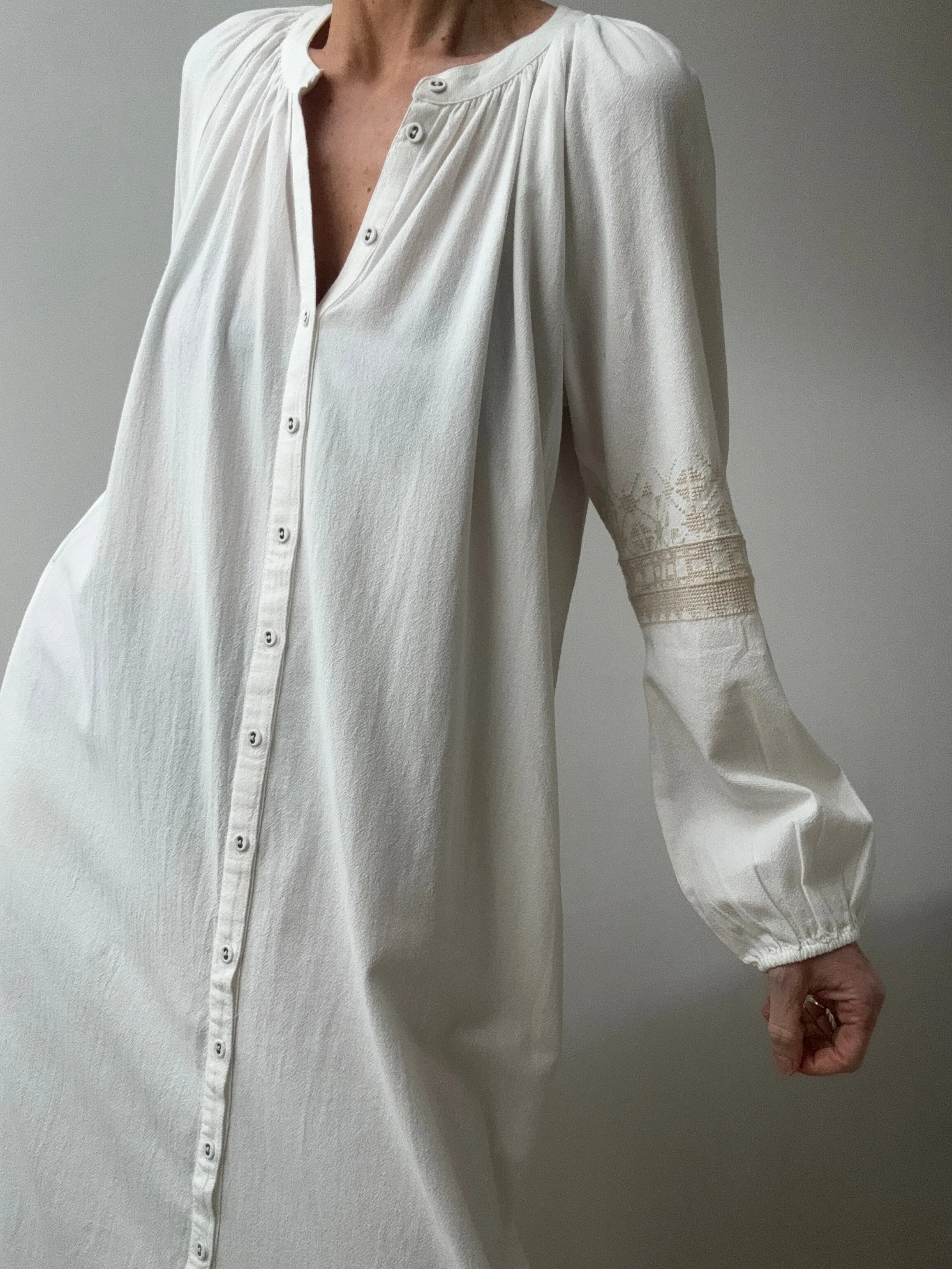 Xirena Lilou Cotton Maxi Dress White
