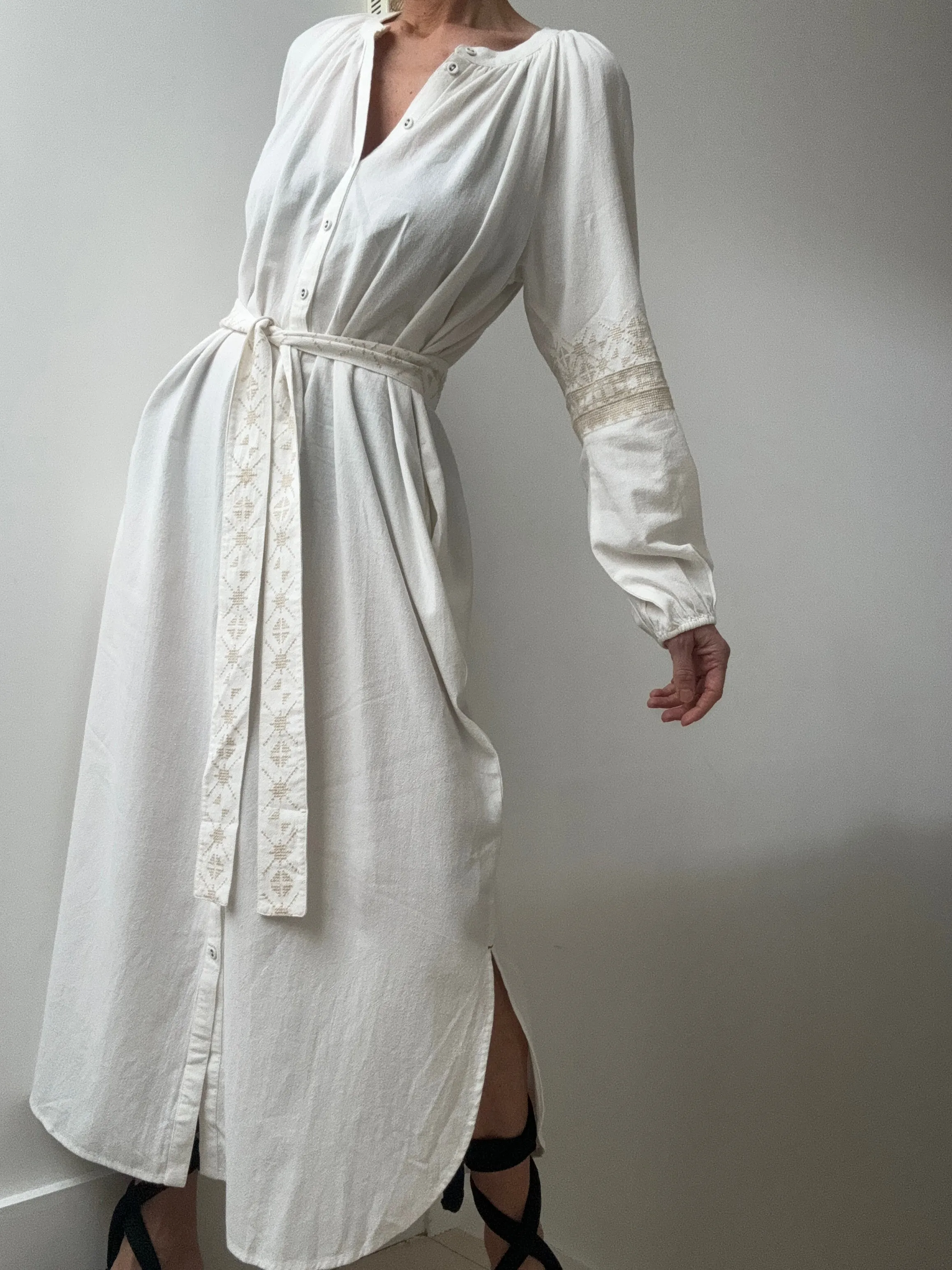 Xirena Lilou Cotton Maxi Dress White