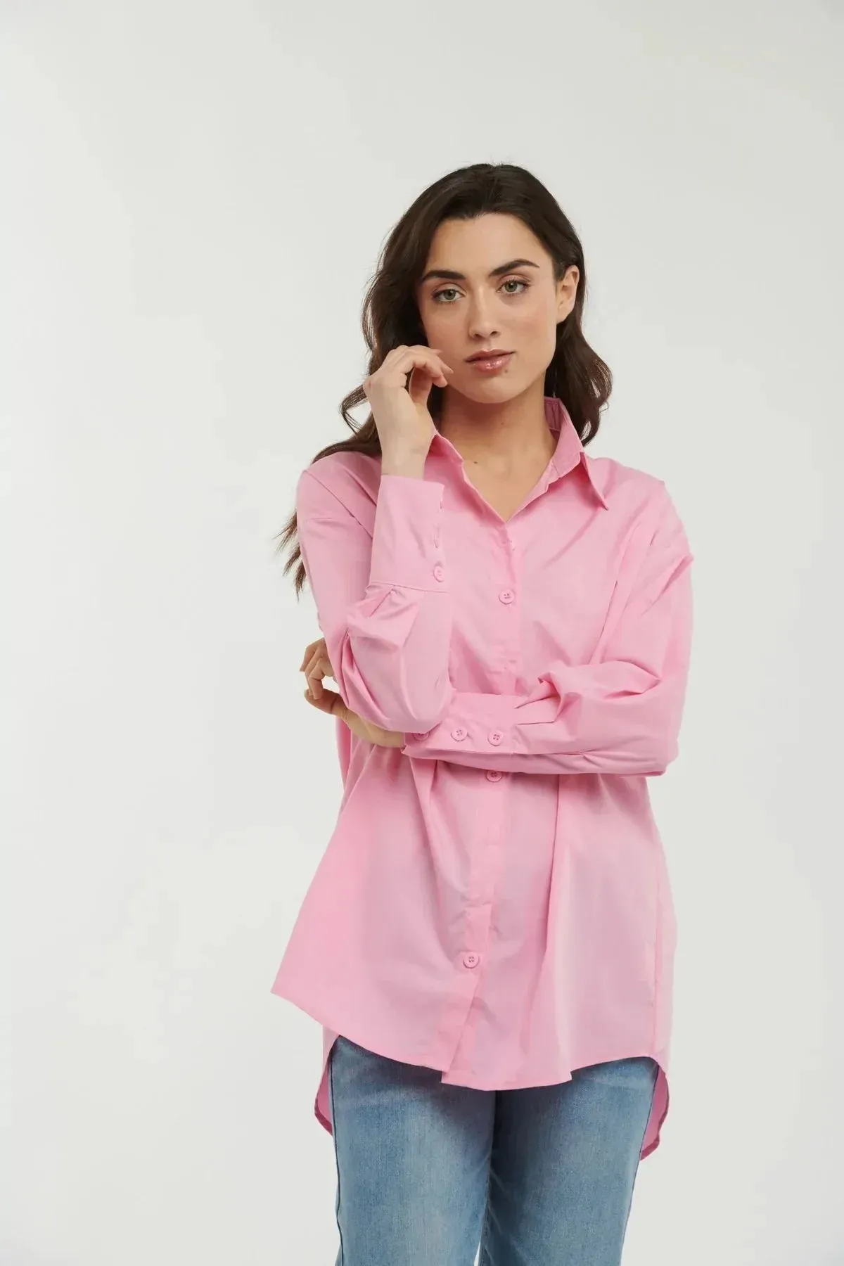 Your Boyfriends Shirt - Candy Pink
