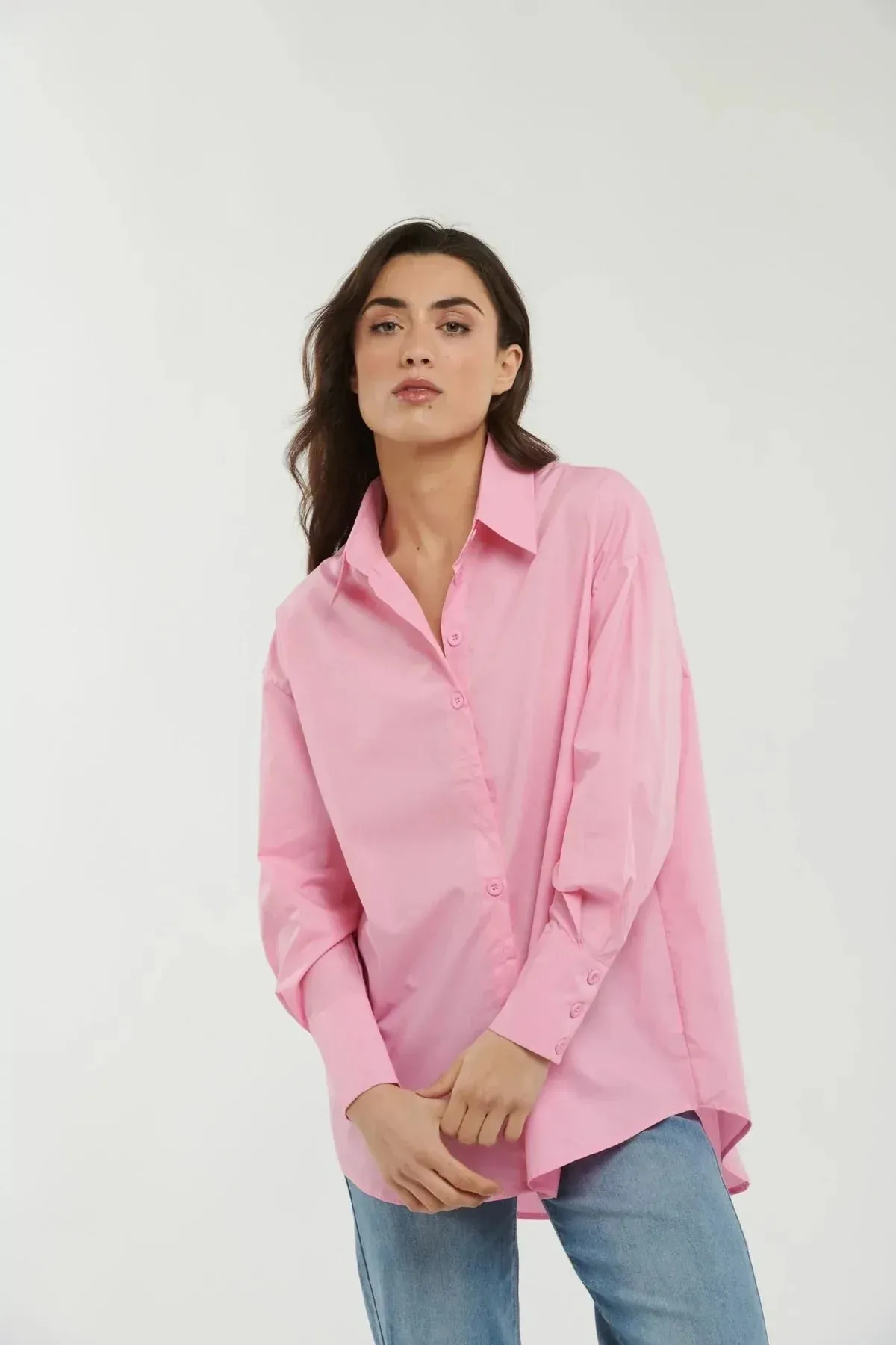 Your Boyfriends Shirt - Candy Pink