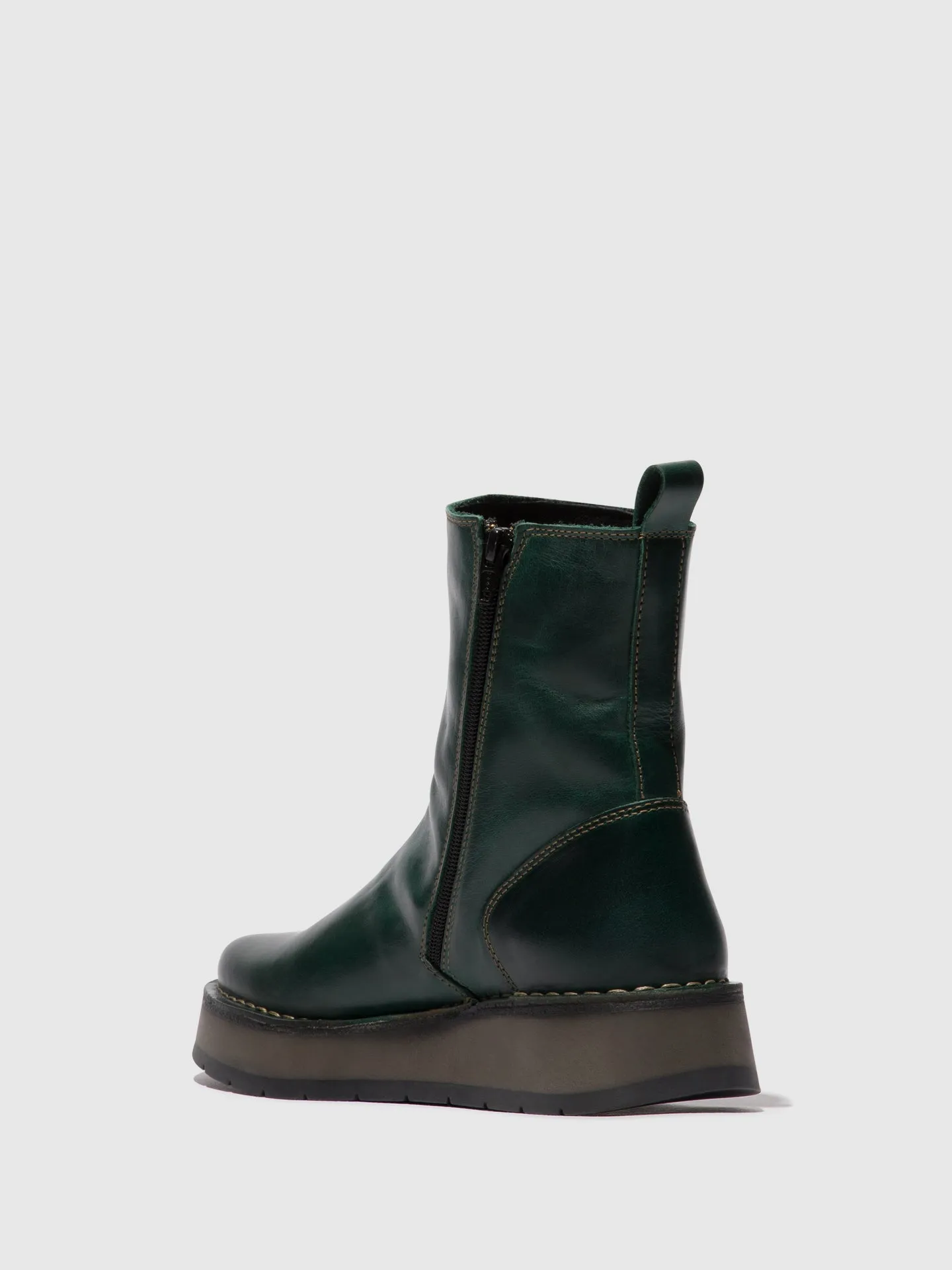 Zip Up Boots RENO053FLY PETROL