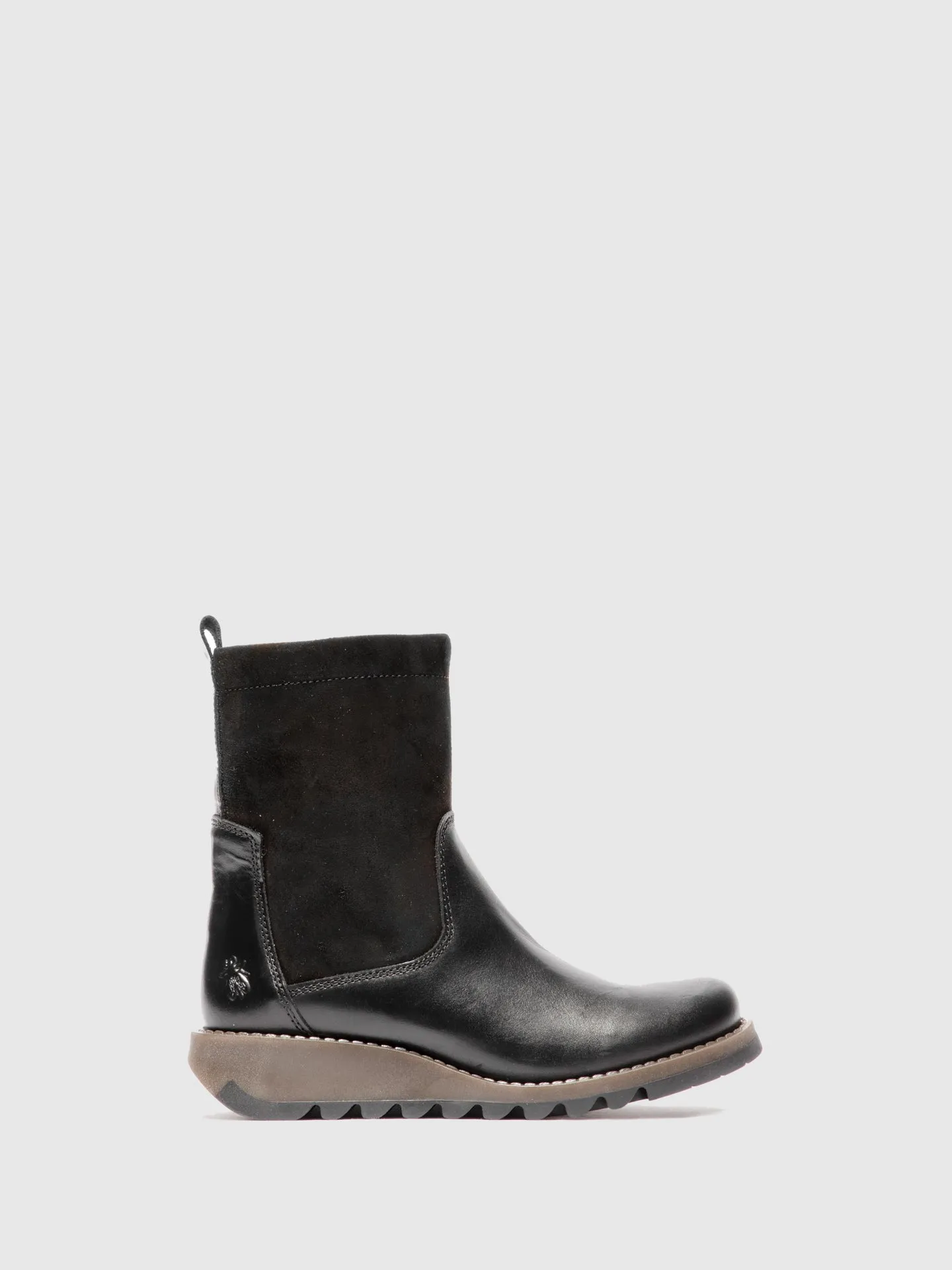 Zip Up Boots SAUK794FLY RUG/OILSUEDE BLACK