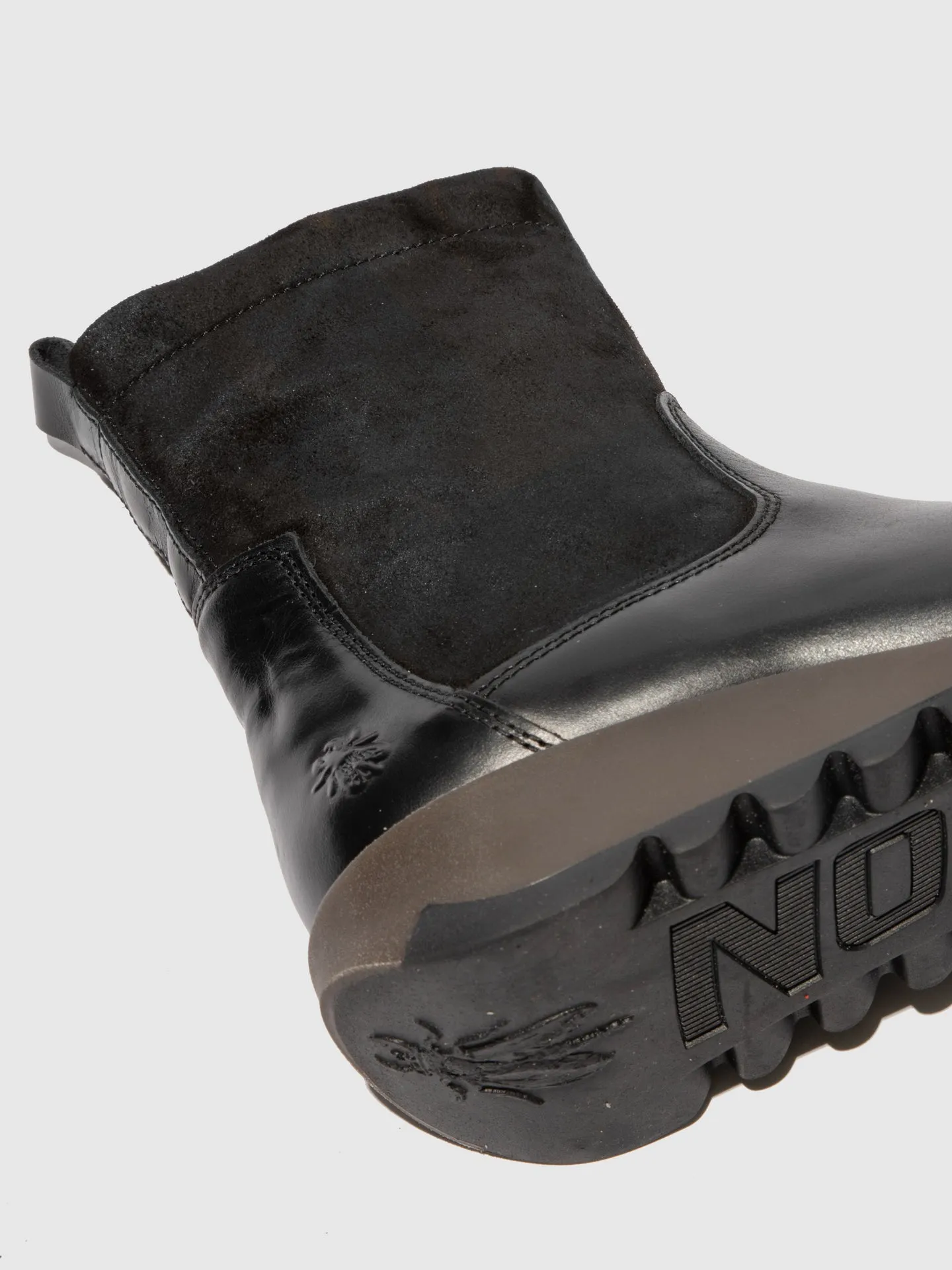 Zip Up Boots SAUK794FLY RUG/OILSUEDE BLACK